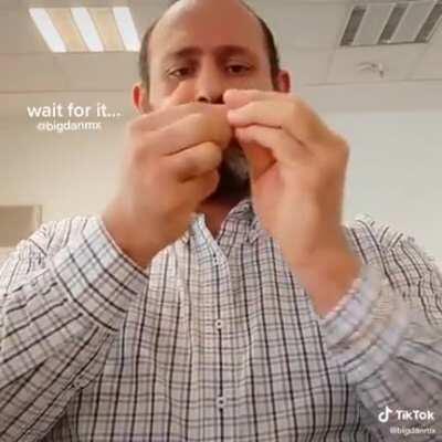 So confused, how does he do it?!?