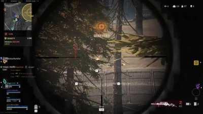 I just wiped this 4 man squad with one bullet