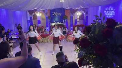 A few years ago I got my girlfriend into anime by getting her to watch Naruto. The anime bug bit her hard and it spread to her little sisters. Here is a video of a Naruto tribute they did during a dance at her quince(Spanish sweet 16). I’m a proud anime d