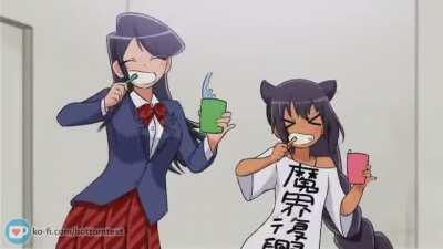 My Shiny Teeth, Komi, and Jahy 🌟. Here's hope to an anime adaptation for both of these