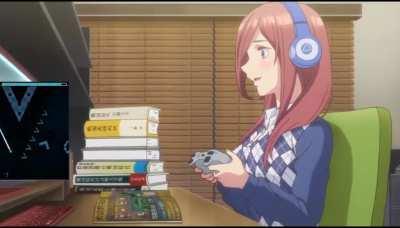 miku gaming 😳👌