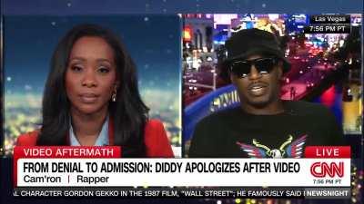 Cam'ron is asked about Diddy in CNN interview; answers in classic Cam fashion
