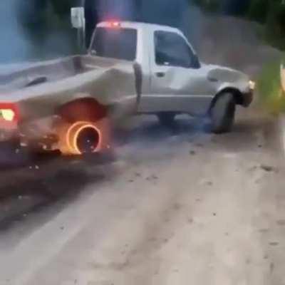 going fast, looking good