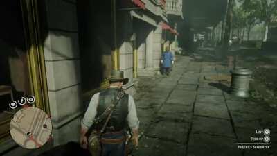 Third playthrough and first time noticing you can kill the racist dude in Saint Denis with no bounty.