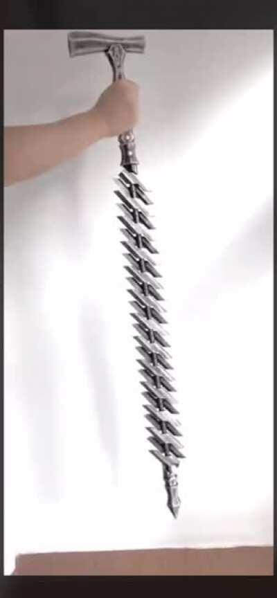 A functional Threaded Cane (Made by: Deutschgreen)