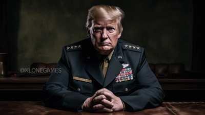 Trump, Biden, and Obama Play with Hitler