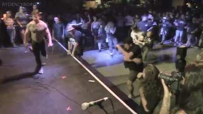 Harm's Way running man but it's jojo openings