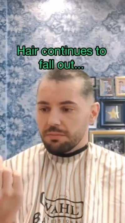 Guy supporting his mate