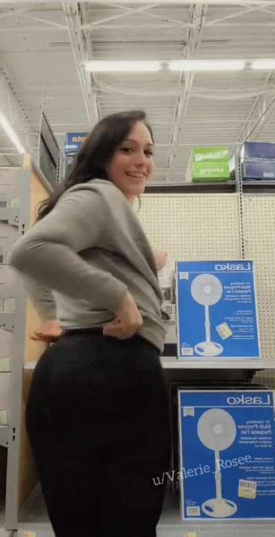 Showing myself off at Wal-Mart. [F]