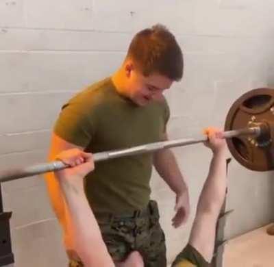 I miss working out with the bros.