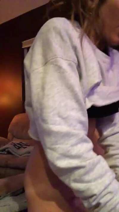 I’m going to ride you hard till I explode!