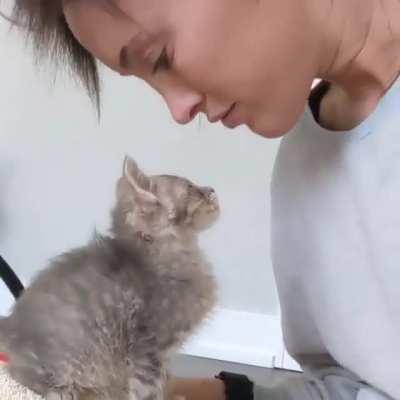 U r cute. Have a kiss