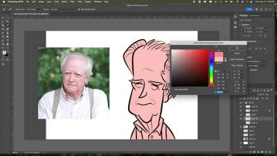 Scott Wilson Caricature