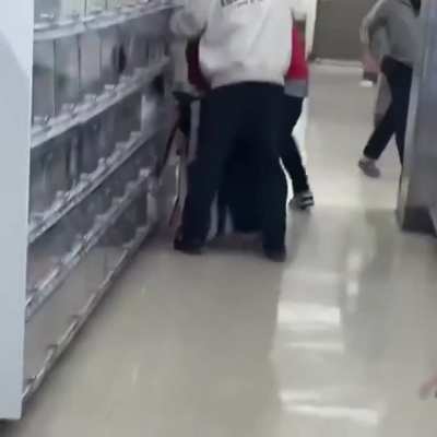 Walmart tries to prevent theft by locking up merchandise