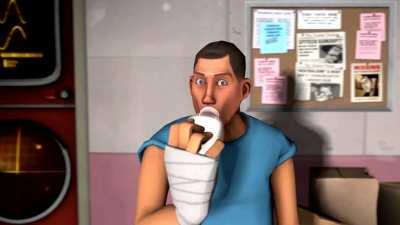 Scout consumes the milk chalice