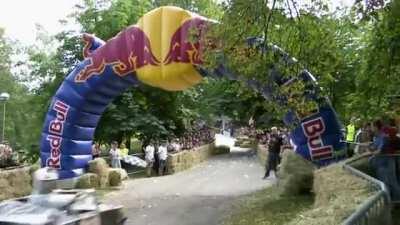 That requires some serious driving skills to pull that off