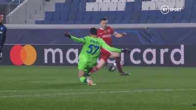 Jota's touch for his hattrick!