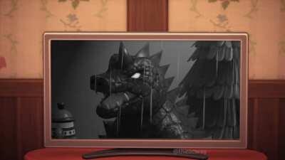 Cookie, The Cowardly Dog!