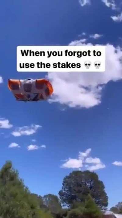 To go camping with the family