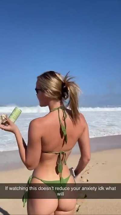 Green Thong Bikini