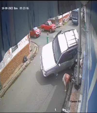 San Miguel, El Salvador: car collides with SUV