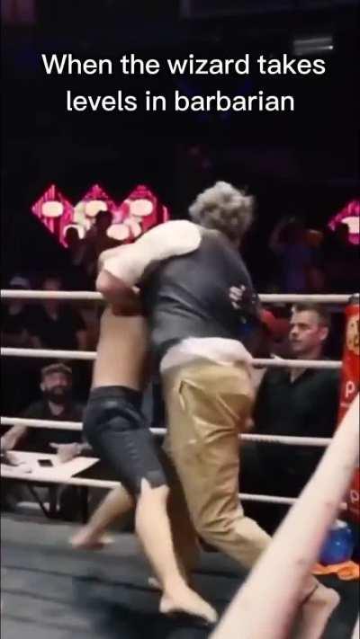 When a Wizard also have levels in Barbarian 