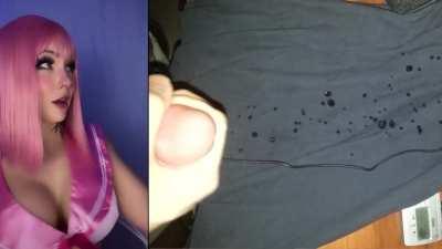 She's happy with her work