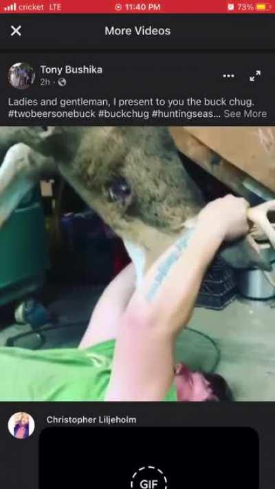 The buck chug