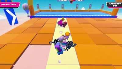 Tip Toe straight line path