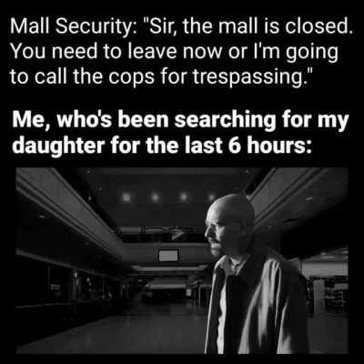 I can't leave without her