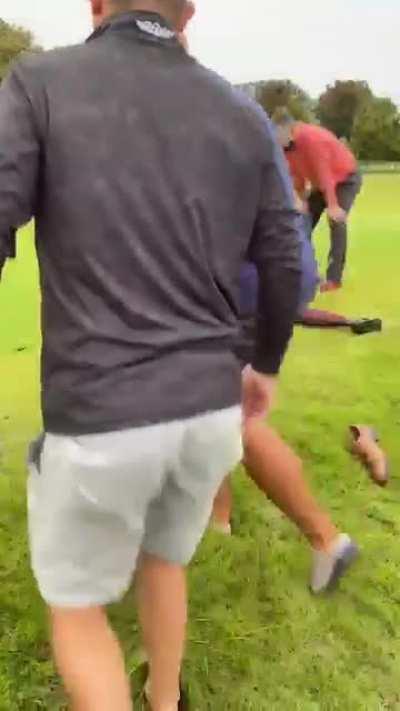 Took too much before driving into a pond on a golf course