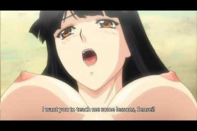 Making her cum (oshioki gakuen reijou ep1)