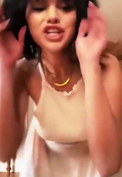 Selena teasing 