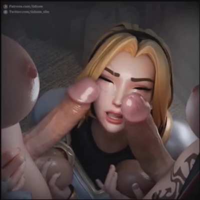 Lux X Miss Fortune and Katarina. [League Of Legends] (Iidssm) 