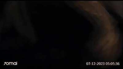 Driver supposedly falls asleep and collides with truck, Pereslavl-Zalessky, Russia