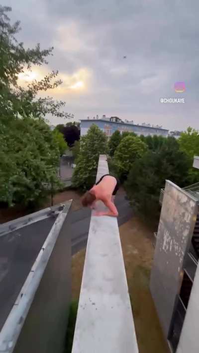 He barely survived his stunt