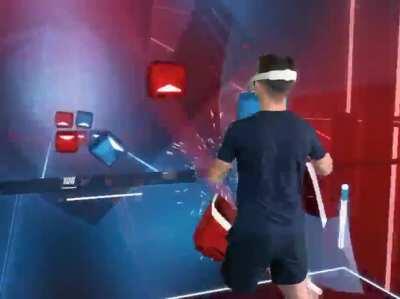 While everyone is talking about V28 I figured out how to use MR with Beat Saber :)