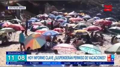 En las playas no hay contagio