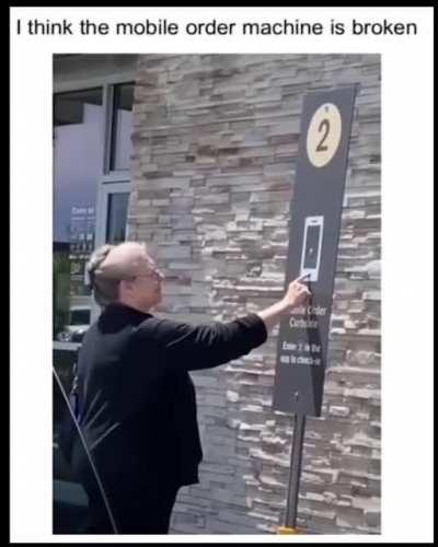 HMC while I try and order at McDonalds