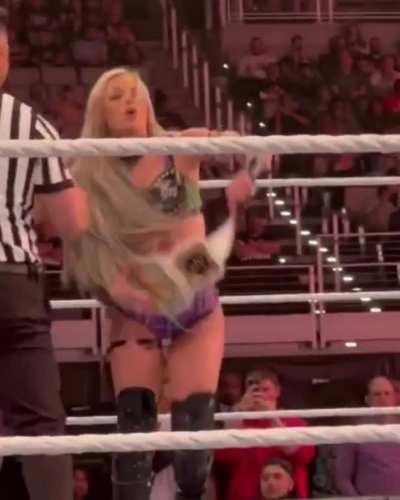 Liv’s entrance last night