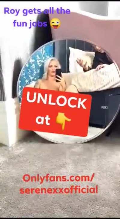 Being taught to show my camel toe