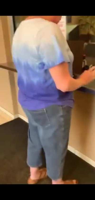 White woman calls Black Woman the 