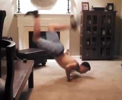 Poor guy got a little too excited