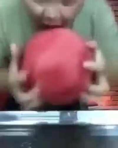 Oompa in the begging section