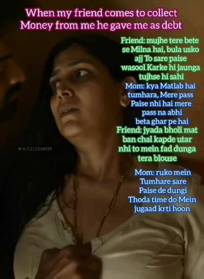 Sakshi mom buliied for money