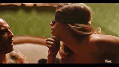 Maria Bopp blindfolded in Call me Bruna (2016)