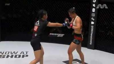 Stamp's downward elbow