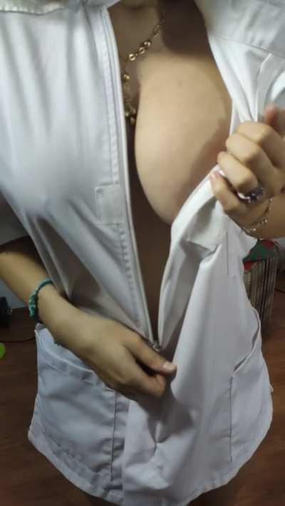 I know you always wanted to breed a Japanese med student with big tits!