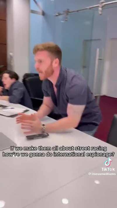 Fast & the Furious table pitch