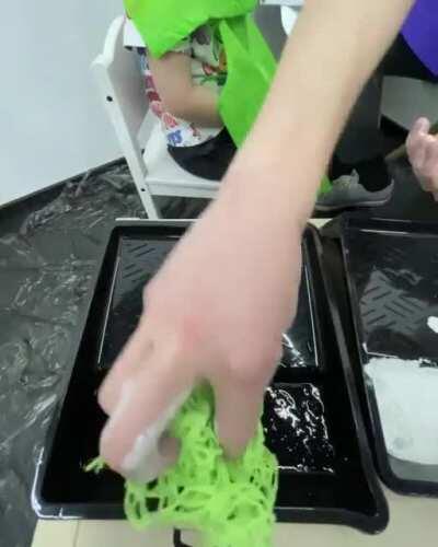 Cosplaying as spiderman